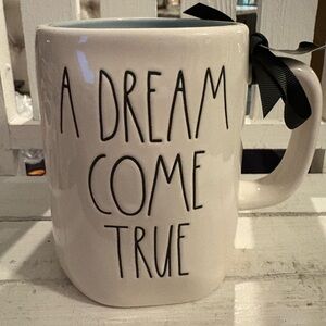 Rae Dunn “A Dream Come True” White Mug